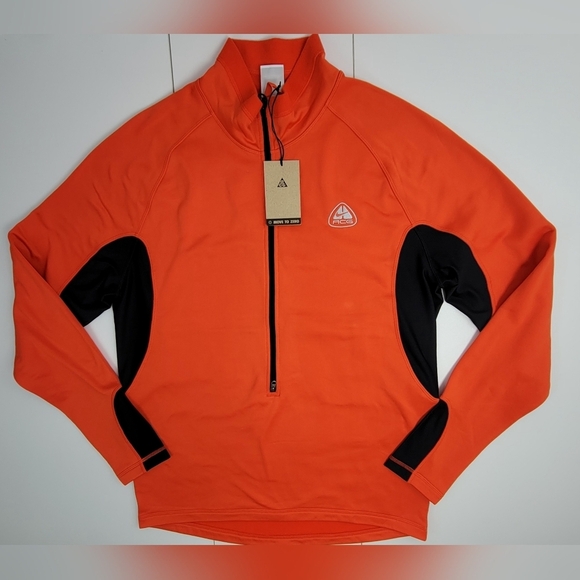 Nike ACG Men’s Oregon Series Polartec Fleece Top Red DV9220-633 Size Large New - Picture 1 of 10